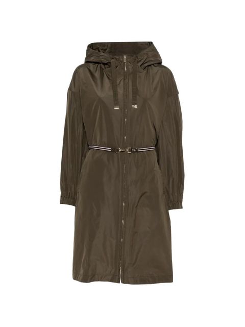 Max Mara belt-waist parka coat - Green - zdjęcie produktu nr 1