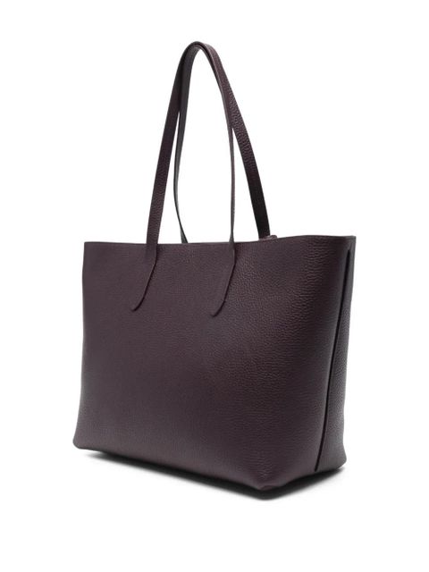 Aspinal Of London shield charm east west tote - Purple - zdjęcie produktu nr 2