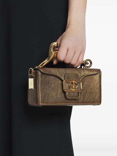 Lanvin Pencil Cat mini bag - Brown - zdjęcie produktu nr 2