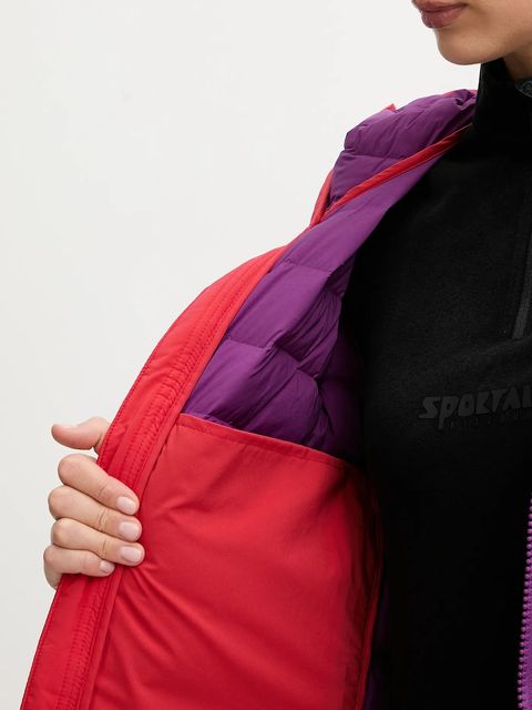 Haglöfs kurtka sportowa puchowa Spitz kolor fioletowy 607467