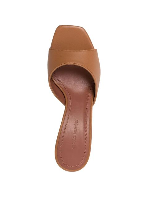 Amina Muaddi Lupita sandals - Brown