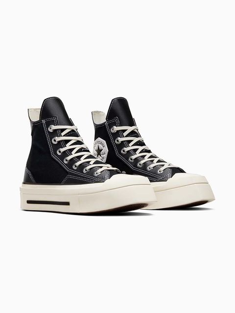 Converse trampki Chuck 70 De Luxe Squared HI kolor czarny A06435C - zdjęcie produktu nr 2
