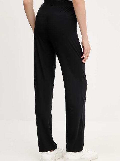 BOSS spodnie dresowe damskie kolor czarny gładkie 50545593