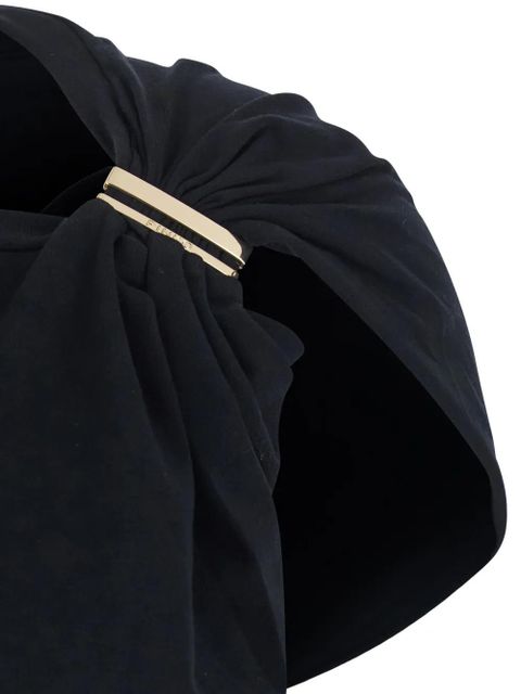 PINKO twist detail T-shirt - Black