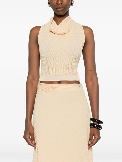 Victoria Beckham sleeveless top - Neutrals