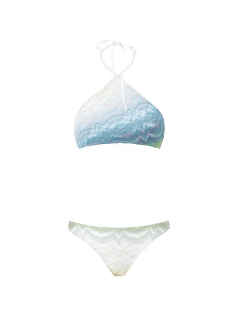 Missoni tie-dye triangle bikini - White - zdjęcie produktu nr 1