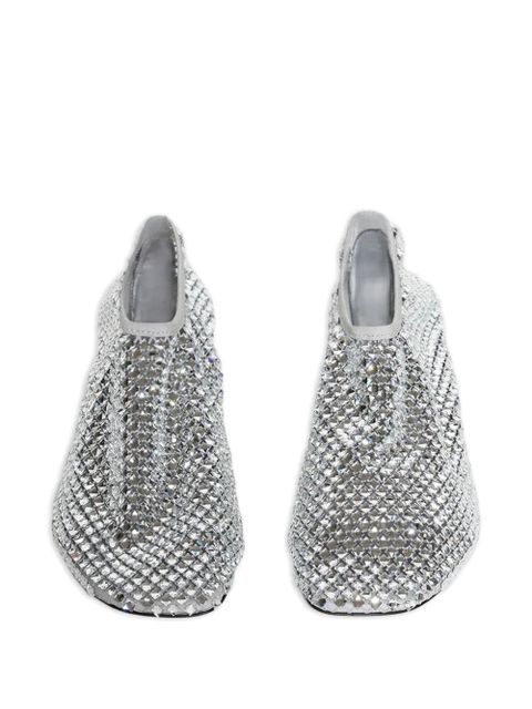 Christopher Esber 50mm crystal-embellished heeled pumps - Grey