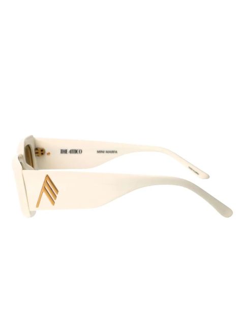 The Attico mini Marfa sunglasses - White