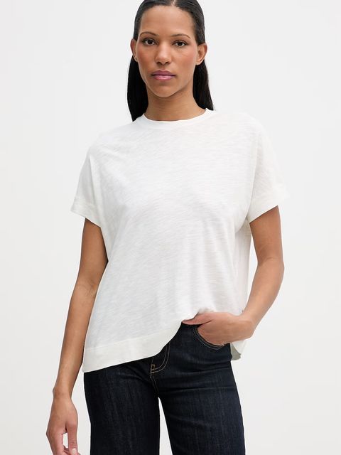 Marc O'Polo T-shirt damski z bawełną - zdjęcie produktu nr 1