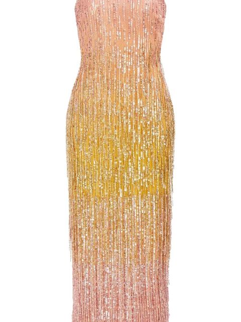 Aje Amulet sequin-embellished midi dress - Pink - zdjęcie produktu nr 2