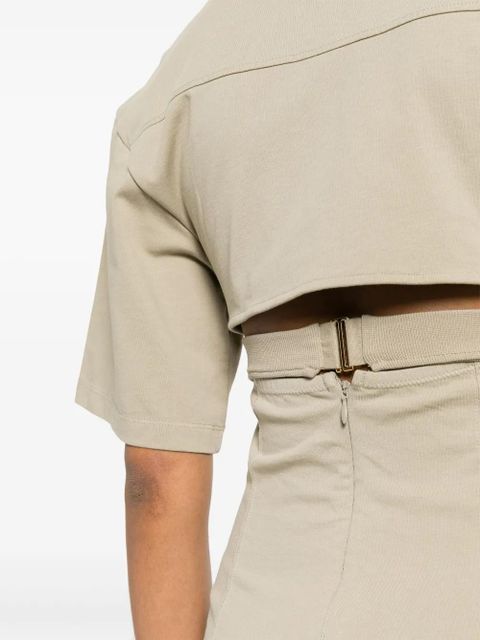 Jacquemus La Robe T-shirt Bahia minidress - Neutrals - zdjęcie produktu nr 2