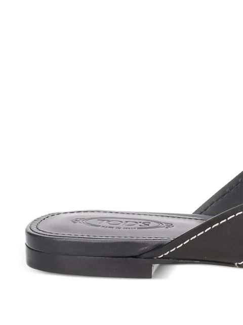 Tod's crisscross-strap sandals - Black - zdjęcie produktu nr 2