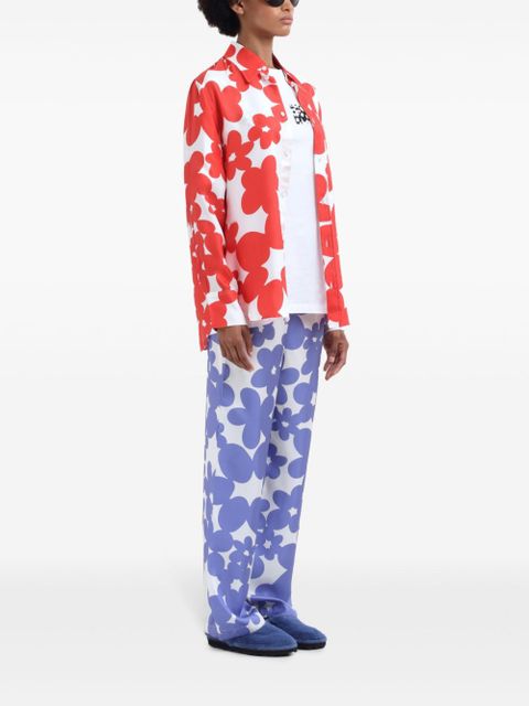 Marni logo print T-shirt - White - zdjęcie produktu nr 2