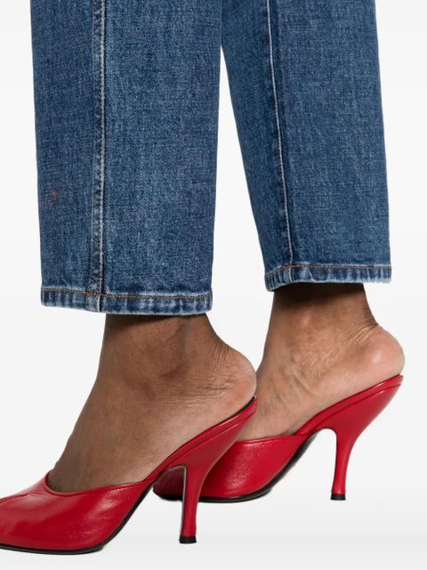 KHAITE Abigail seam jeans - Blue