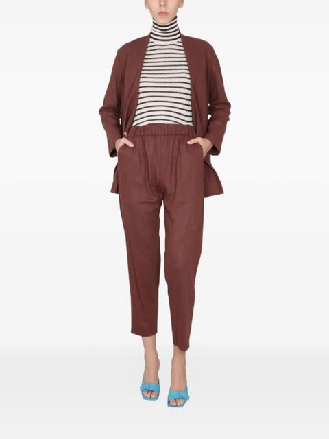 Alysi pockets straight trousers - Brown - zdjęcie produktu nr 2