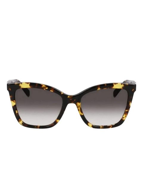 Longchamp cat-eye frame sunglasses - Brown - zdjęcie produktu nr 2