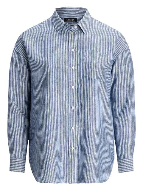 Lauren Ralph Lauren striped buttoned shirt - Blue - zdjęcie produktu nr 1