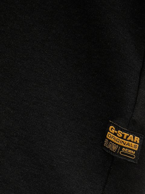 G-Star longsleeve bawełniany kolor czarny D27742.D976