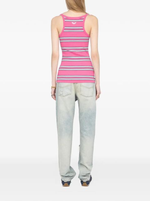 Zadig&Voltaire striped rib top - Pink