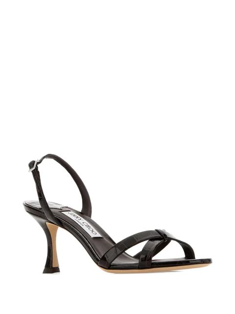 Jimmy Choo 70mm Elsy sandals - Brown