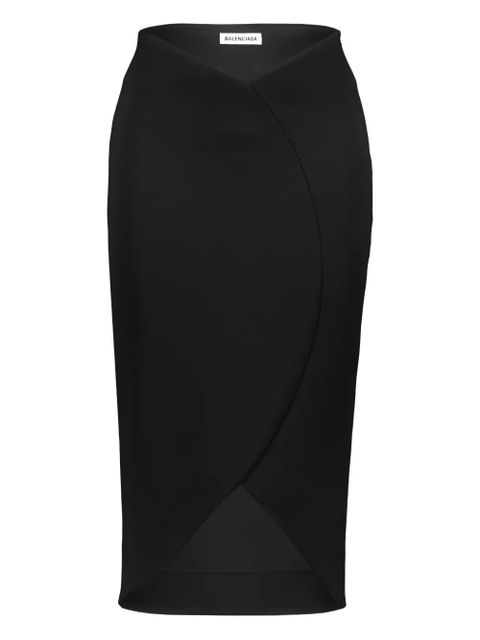 Balenciaga Circle midi skirt - Black - zdjęcie produktu nr 1