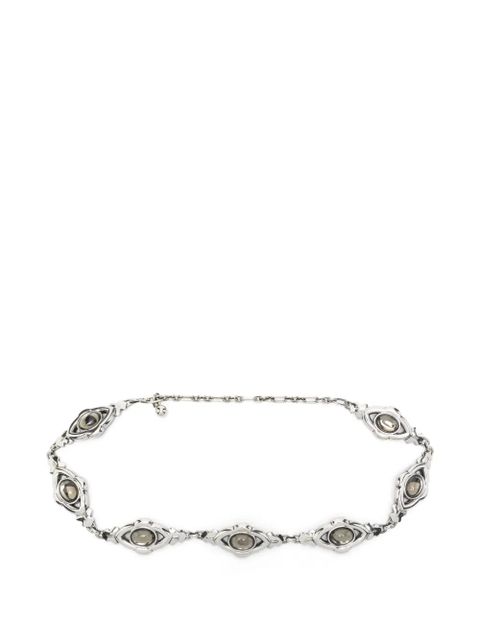 ETRO embellished chain-link belt - Silver - zdjęcie produktu nr 1