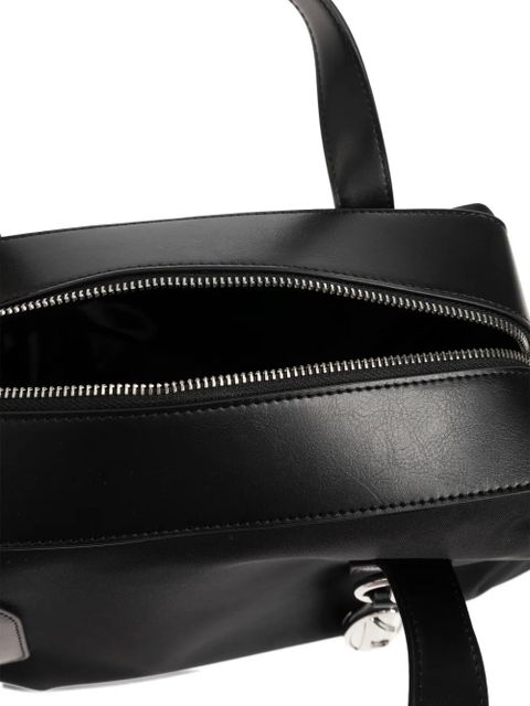 Diesel Flag-D top-handle tote bag - Black