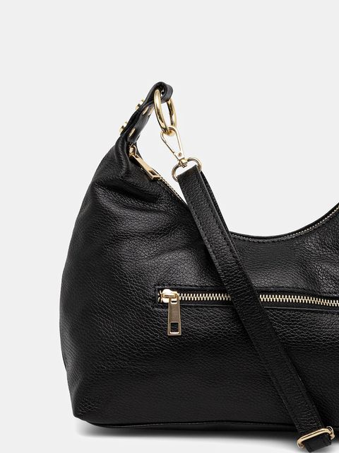 Answear.LAB torebka skórzana kolor czarny - zdjęcie produktu nr 2