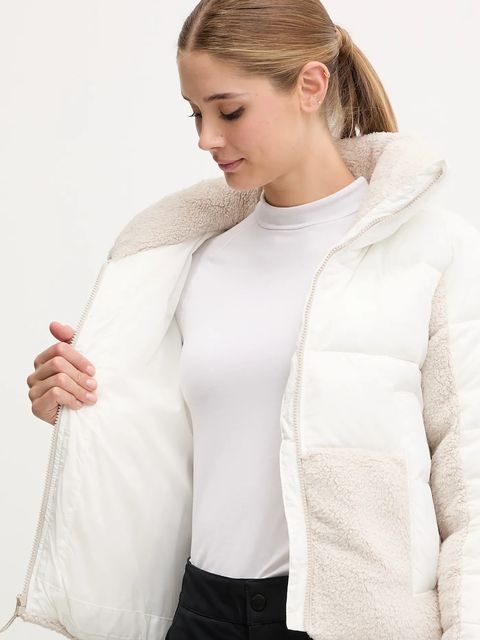 Columbia kurtka Leadbetter Point kolor beżowy zimowa 2085602