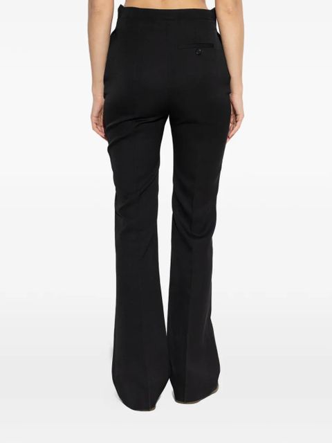 Alexander McQueen zip-fastening trousers - Black