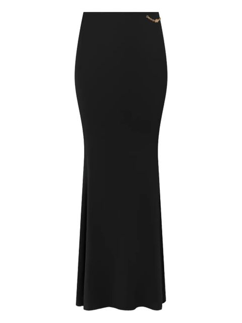 AMIRI chain-detail maxi skirt - Black - zdjęcie produktu nr 1