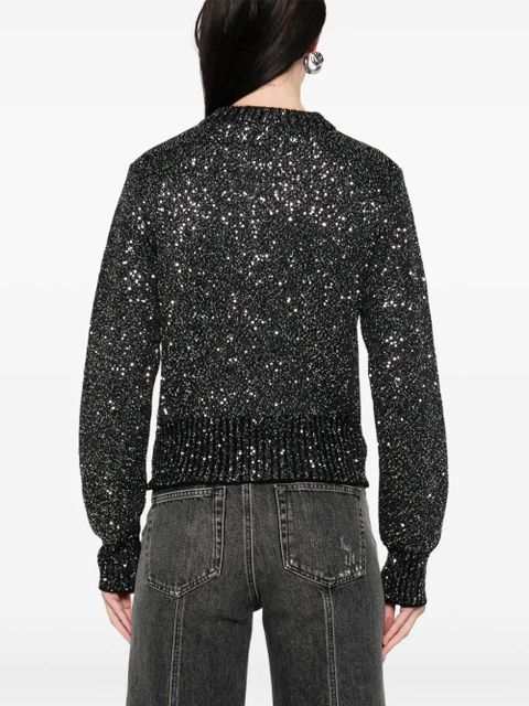 Golden Goose sequinned sweater - Black
