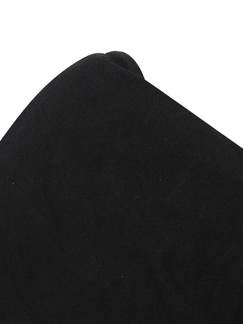 Magda Butrym knotted V-neck top - Black