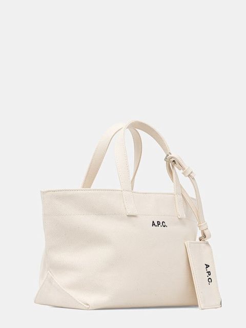 A.P.C. torebka tote damska bawełniana LE DRUMMER TOILE SMALL - zdjęcie produktu nr 1