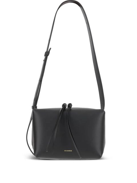 Jil Sander leather shoulder bag - Black - zdjęcie produktu nr 1