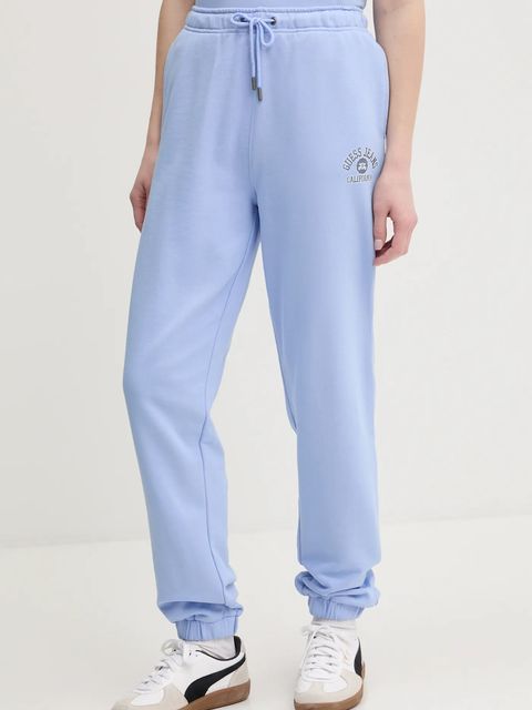 Guess Jeans spodnie dresowe bawełniane - zdjęcie produktu nr 1