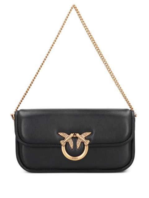 PINKO small love birds chain shoulder bag - Black - zdjęcie produktu nr 1