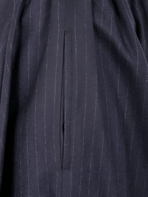 Comme Des Garçons pinstripe-pattern trousers - Black