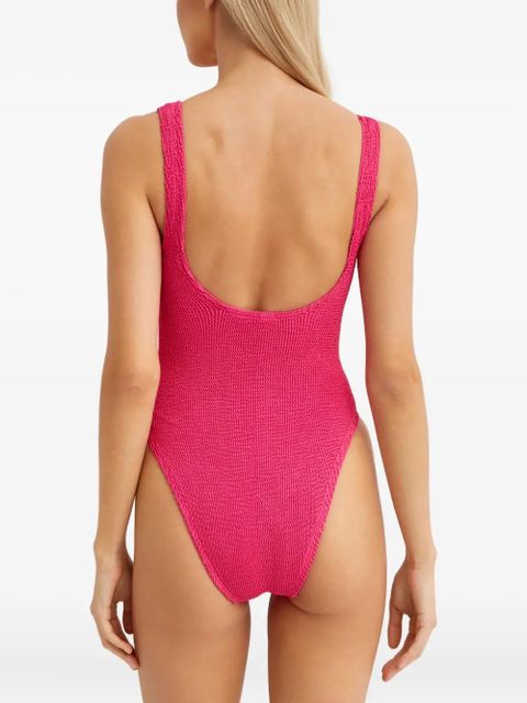 Bond-eye Madison textured swimsuit - Pink