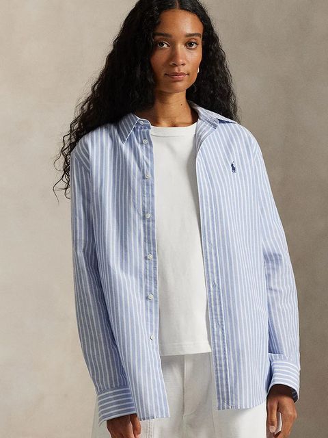 Polo Ralph Lauren koszula z dodatkiem lnu