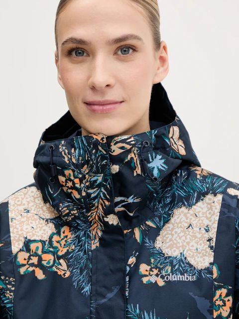 Columbia kurtka outdoorowa Hikebound kolor granatowy 2116334