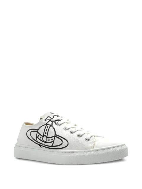 Vivienne Westwood orb-print lace-up pumps - White - zdjęcie produktu nr 2