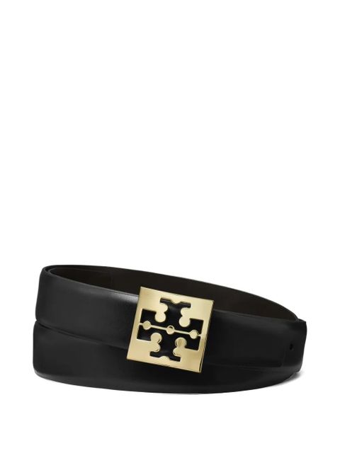 Tory Burch logo-buckle belt - Black - zdjęcie produktu nr 1