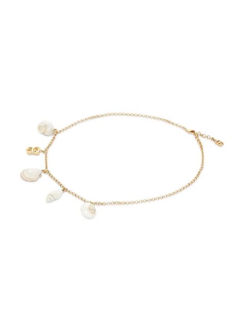 Dolce & Gabbana DG shell-charm necklace - Gold - zdjęcie produktu nr 2