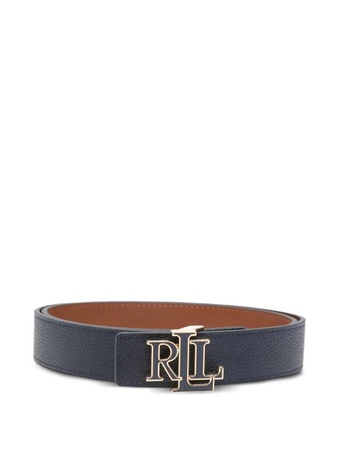 Lauren Ralph Lauren logo-buckle belt - Blue - zdjęcie produktu nr 1