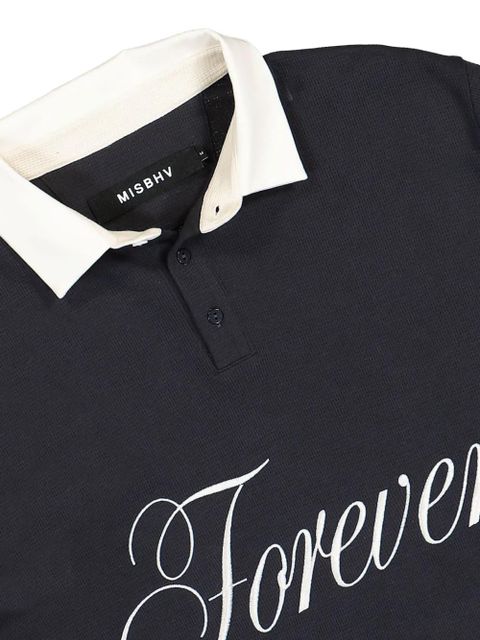 MISBHV cotton polo top - Blue