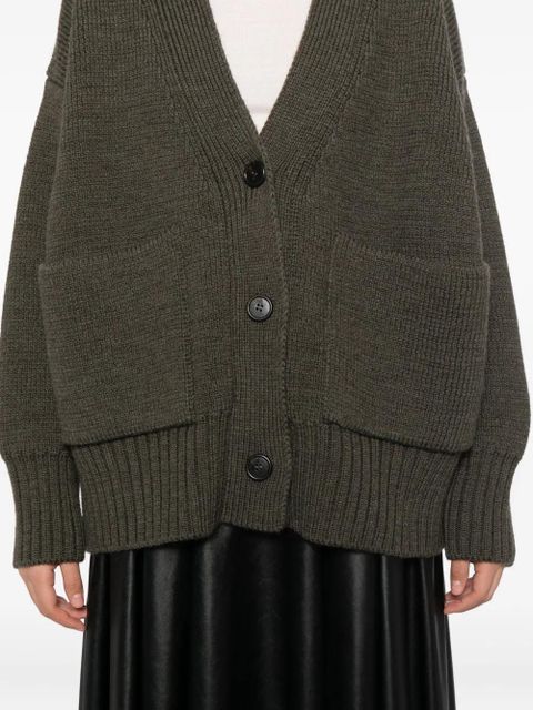 Róhe wool cardigan - Green