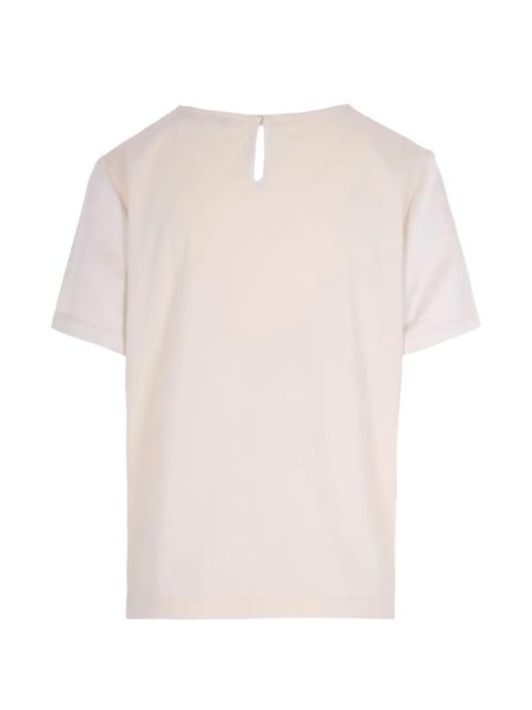 Max Mara round-neck T-shirt - Neutrals - zdjęcie produktu nr 2