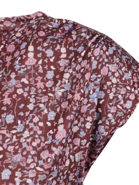 MARANT ÉTOILE floral-print blouse - Red - zdjęcie produktu nr 2