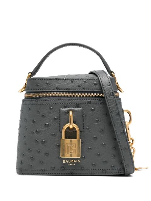 Balmain top-handle cross body bag - Grey - zdjęcie produktu nr 1